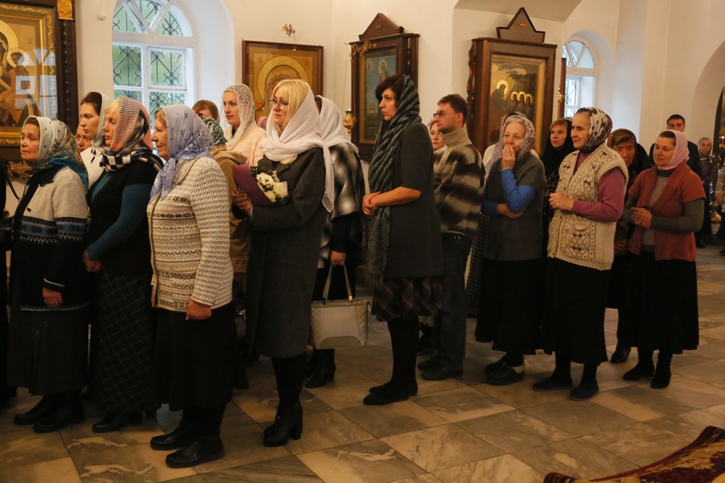 Литургия в Свято-Предтеченском храме при Саранской Духовной Семинарии